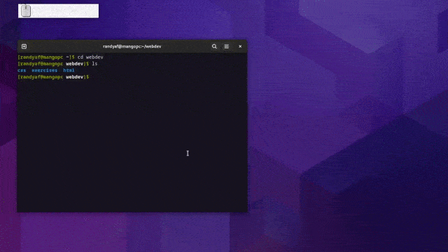 gnome terminal change font size temporary