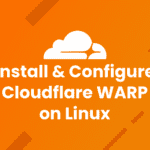 install and configure cloudflare warp on linux