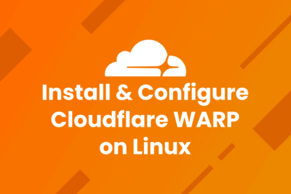install and configure cloudflare warp on linux